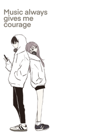 簡單的情侶插畫02