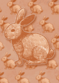 Chic antique rabbit