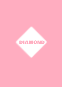 SIMPLE DIAMOND -PINK&WHITE-