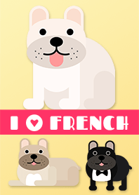 Saya suka bulldog Prancis (All-star)