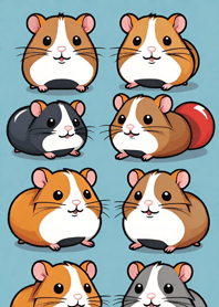 Banyak sekali hamster! 227