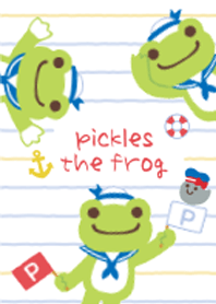 pickles the frog marine
