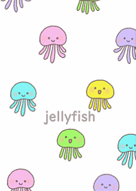 Colorful and cute jellyfish5.