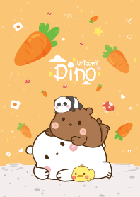 3Bear&Duck Cutie Carrot Kawaii