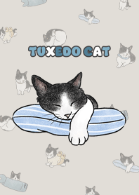 tuxedocat4 - linen
