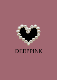 Pearl heart and deep pink