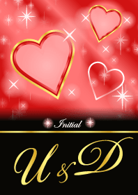 U&D -Initial-Love forecast-Red Heart
