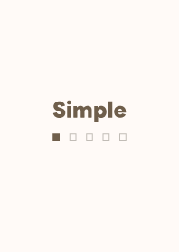 Simple - SQUARE - Beige