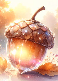 秋のキラキラどんぐり♥