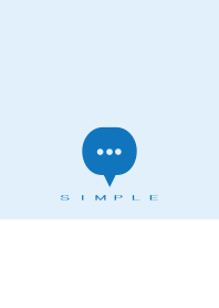 SIMPLE(white blue)V.1848b