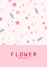 FLOWER PINK NATURAL 17