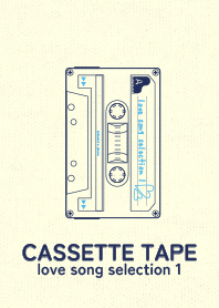 Cassettetape_love Pastel blue