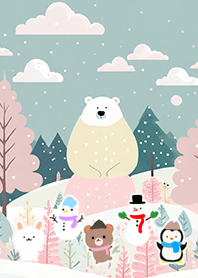Kawaii scandinavian style(Winter-757)