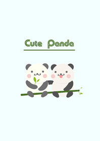 Cute fun panda