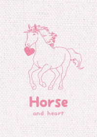 Horse & heart ver_Pink4