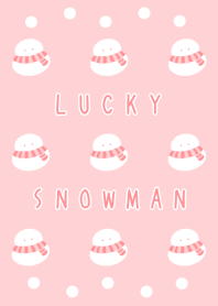 LUCKY SNOWMAN-PINKj