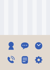 Simple icon(navy blue)