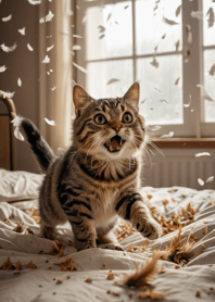 Cats run wild #IKJaM07.