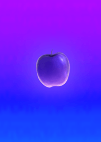 Gradient apple purple blue
