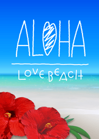 ALOHA love beach ～ハイビスカス