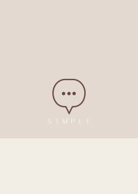 SIMPLE(beige brown)V.1673b