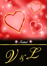 V&L -Initial-Love forecast-Red Heart