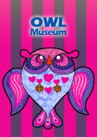 OWL Museum 39 - Pink Owl