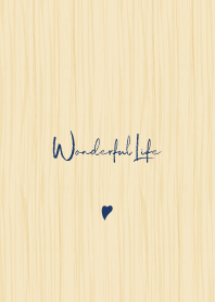 Simple Handwriting style -Wood- 5.