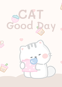 Cat a good day!