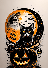 halloween cat E0B78d
