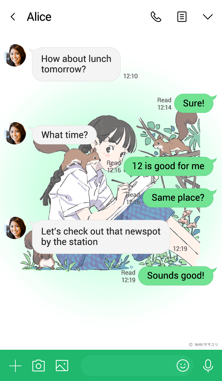 Line クリエイターズ着せかえ なつぞら台本表紙イラスト 第9週 Line クリエイターズ着せかえ なつぞら台本表紙イラスト 第9週