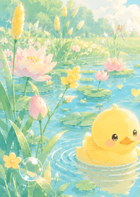 Lucky Lotus and Duckling 001!