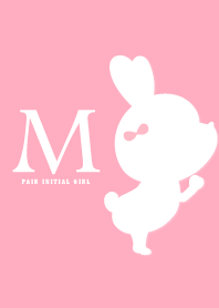 PAIR INITIAL GIRL -M-