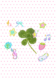Fancy Lucky Clover!__Pink