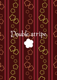 Double stripe -Red & Yellow-