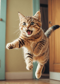 Cats run wild #IUWaX922.