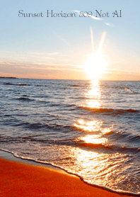 Sunset Horizon 504 Not AI