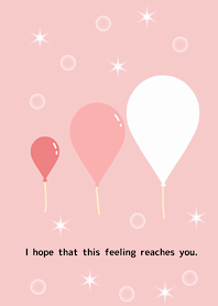 Love luck up / Pink balloons