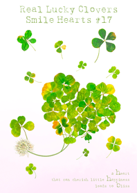 Real Lucky Clovers Smile Hearts#17