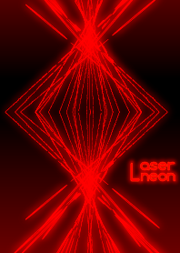 Laser neon light:red WV