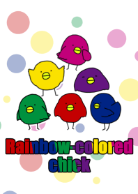Rainbow-Colored CHICK