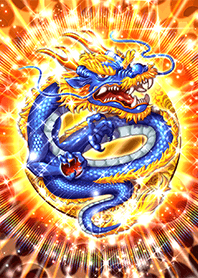 開運で成功に導く【風水青龍図】