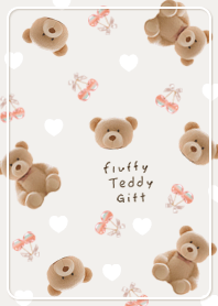 beige Fluffy Teddy Gift 03_2