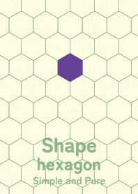 Shape hexagon shoubuiro