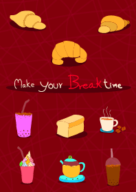 Croissant and coffee