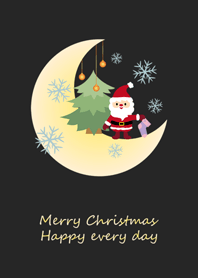 月のクリスマス