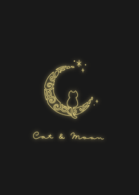 แมว&พระจันทร์ /black gold
