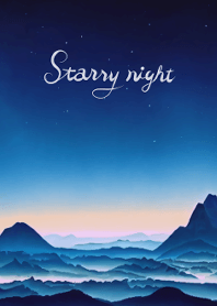 寂靜的星夜