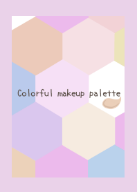 Colorful makeup palettej-LIGHT PURPLE