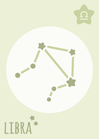 Libra Sign'YellowGreen'